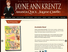Tablet Screenshot of jayneannkrentz.com